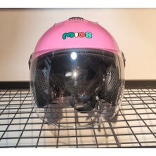 Gogo Premium Gogopremium Yarım Çocuk Kaskı Pembe