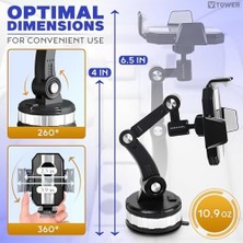 Storemax V Tower Araç Için Cep Telefonu Tutucu, Orta Konsol, Stack Super Adsorption, Telefon Tutucu, On-Board Support Kelepçe Tutucu, Eller Serbest Konuşma Sistemi, Evrensel