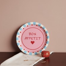 Sarkap Home Bon Appetit Mavi Metal Tepsi
