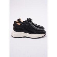 Faruk Balkanas Ikon Model Hakiki Floater Deri Casual Sneakers Ayakkabı