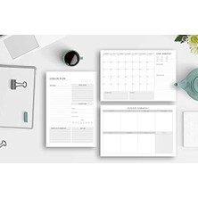 Storemax 3'lü Masaüstü Planlayıcı Set (Günlük, Haftalık, Aylık Planlayıcı)