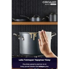 Storemax 24X13,5 cm Cam Kapaklı Tencere