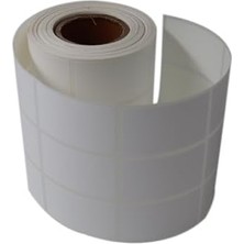 Storemax Hazır Al Hızlı Al Pp Opak Etiket 30MM x 50MM Ruloda 1500 Adet Yan Yana 3 Lü 40MM Çapında Yırtılmaya Dayanıklı Etiket