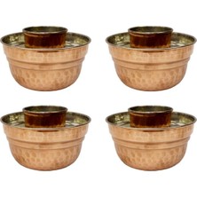 UltraMint 4'lü Saki Bakır Ehli Keyif Seti, Zarif ve Şık Tasarım