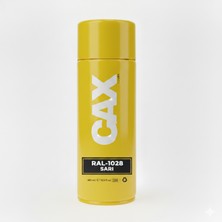 CAXCOLORS Cax Colors Ral 1028 Kavun Sarısı Sprey Boya - Metal Ahşap Plastik Tüm Yüzeyler Için 400ML