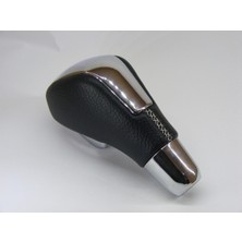 Renault Fluence Otomatik Vites Topuzu ( Siyah Deri-Bej Dikiş)