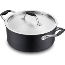 Storemax New Moment Siyah Derin Tencere 24 cm