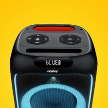 Storemax Party Boom 80W Kablosuz, Mikrofonlu, Parti Hoparlörlü