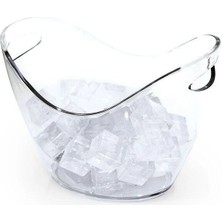 UltraMint 6 Litre Akrilik Şişe Kovası, Hafif ve Dayanıklı Temizlik Aracı