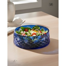 UltraMint El Işçiliği Dekor Kesme Salata/sunum Kasesi, Şık ve Kullanışlı Aksesuar