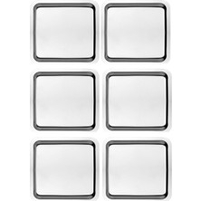 UltraMint 6'lı Paslanmaz Çelik Sunum Tepsisi, 21X21 Cm, Şık ve Kullanışlı Ürün