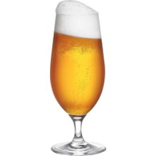 UltraMint Şık 460 ml Ayaklı Bira Bardağı 6'lı Set, Keyifli Anlar Için Ideal