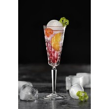 UltraMint 6'lı 190 ml Flüt Kadeh Seti, Şık ve Zarif Içki Sunumları Için