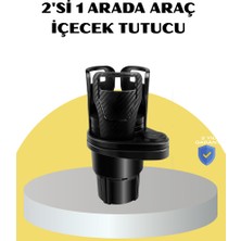 Zero Land Drnds Araç Ikili Bardak Tutucu Ayarlanabilir Genişlik 360° Döner Sistem