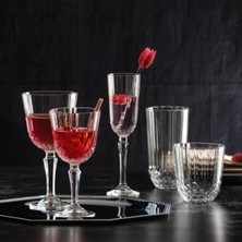 UltraMint Diony Kadehli Su Bardağı Takımı 30 Parça, Şık ve Pratik Kullanım