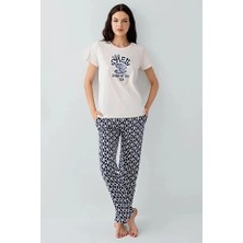 Arnetta Kısa Kol Kadın Pijama Takım 3661