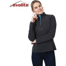 Evolite Fuga Kadın Mikro Polar Sweater - Gri