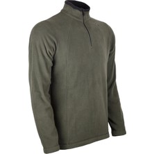 Evolite Fuga Kadın Mikro Polar Sweater - Haki