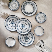 UltraMint Lily 16 Parça Kahvaltı Takımı, Şık ve Dayanıklı Set, Modern Tasarım