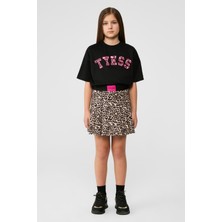 Tyess Bg Store Kız Çocuk Desenli Etek