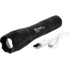 TrentCo Powerbank Özellikli Uzun Menzilli El Feneri  WT-039 - Lisinya