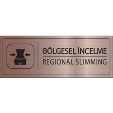 Mayeka Bölgesel Incelme Isimlik Bronz Metal Kapı Isimliği Levhası Yönlendirme Tabelası