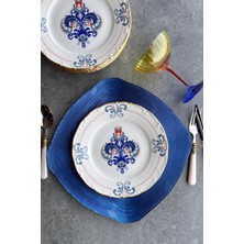 UltraMint Krem Sunum Tabak Takımı, 6'lı, 25 Cm, Şık ve Zarif Tasarım