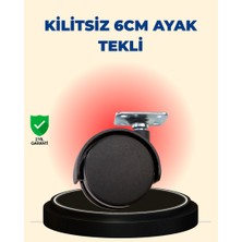 Zero Land Drnds Masa ve Sehpa Için 6 cm Kilitsiz Ayak Tekli