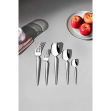 UltraMint Milas Sade 12 Kişilik 60 Parça Çatal ve Kaşık Takımı