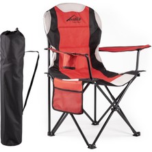 Evolite Nature Katlanabilir Kamp Sandalyesi - Kırmızı