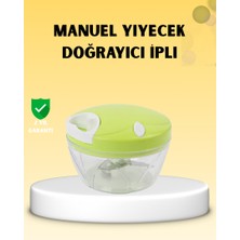 Zero Land Drnds Manuel Yiyecek Doğrayıcı Ipli Hızlı Pratik Sebze Kıyıcı