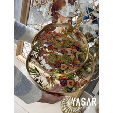 UltraMint Aynalı Tepsi Seti, Şık ve Zarif Dekoratif Parçalar