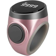 Airstorr OLED Ekranlı Şarjlı Dijital Zikir Sayacı Parmak Yüzüğü Sıfırlama Özellikli Silikon Yüzük