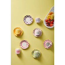 UltraMint 6 Kişilik Kahve Fincan Takımı, 90 Ml, Zarif ve Şık Tasarım