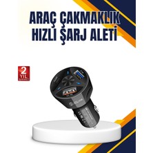 Zero Land Drnds Polygold Quick Charger 55W Araç Şarj Cihazı Pd USB C Destekli