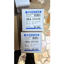 Metop 3faz Aç Kapa Emniyet Şalteri 125A Paket Şalter 0-1