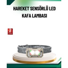 Zero Land Drnds Şarjlı Wave Sensörlü LED Kafa Feneri Outdoor Kullanım