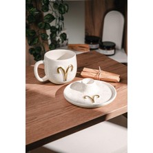 Love Bundles Koç Burcuna Özel El Yapımı Palo Santo Tütsülük ve Kupa Seti (2 Adet Palo Santo Dahil)