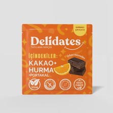 Delidates Portakallı Hurmalı %70 Bitter ÇIKOLATA 40GR