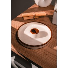 Love Bundles Krem Kahverengi Özel El Yapımı Seramik Palo Santo Tütsülük