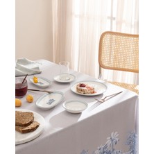 UltraMint 26 Parça Mavi Beyaz Kahvaltı Takımı, Şık ve Dayanıklı Tasarım