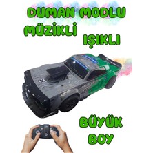 Boratila Toys 1/8 Ölçek 2.4ghz 7.4V Işıklı Şarjlı Sesli Uzaktan Kumandalı Dumanlı Araba