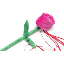 Drnds Beeztees Kedi Oltası, Çiçek Çeklinde, Peluş ve Kurdelalar, Çeşitli Renklerde, 45X6X3CM