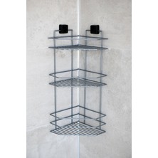 UltraMint Paslanmaz Banyo Rafı, Yapışkanlı Düzenleyici ve Organizer, Şampuan Rafı