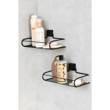 UltraMint Paslanmaz Banyo Rafı, Yapışkanlı Düzenleyici ve Organizer