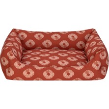 Drnds Pet Comfort Uniform Kiss Tarçın-Bej Köpek Yatağı L 70X60CM