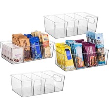 UltraMint 2'li Akrilik Çıkarılabilir Mutfak ve Banyo Organizer Seti