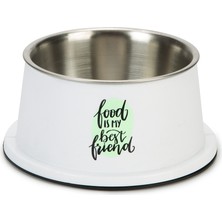 Drnds Beeztees Uzun Kulaklı Köpek Mama Su Kabı, Paslanmaz Çelik, Kaymaz, 16CM, 500ML