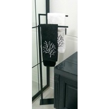 UltraMint Modern 2 Kollu Havluluk, Şık ve Kullanışlı Banyo Aksesuarı