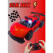 Boratila Toys 1:18 Ölçek 27 Mhz Uzaktan Kumandalı Hızlı Şarjlı Işıklı Full Fonksiyon Yarış Arabası Drift